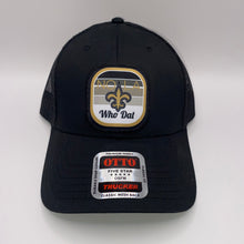 Load image into Gallery viewer, Saints Gradient Trucker Hat Black
