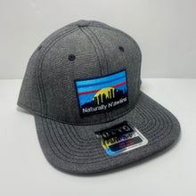 Load image into Gallery viewer, Naturally N’awlins Chambray Black Flat Bill Hat
