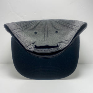 Naturally N’awlins Chambray Black Flat Bill Hat